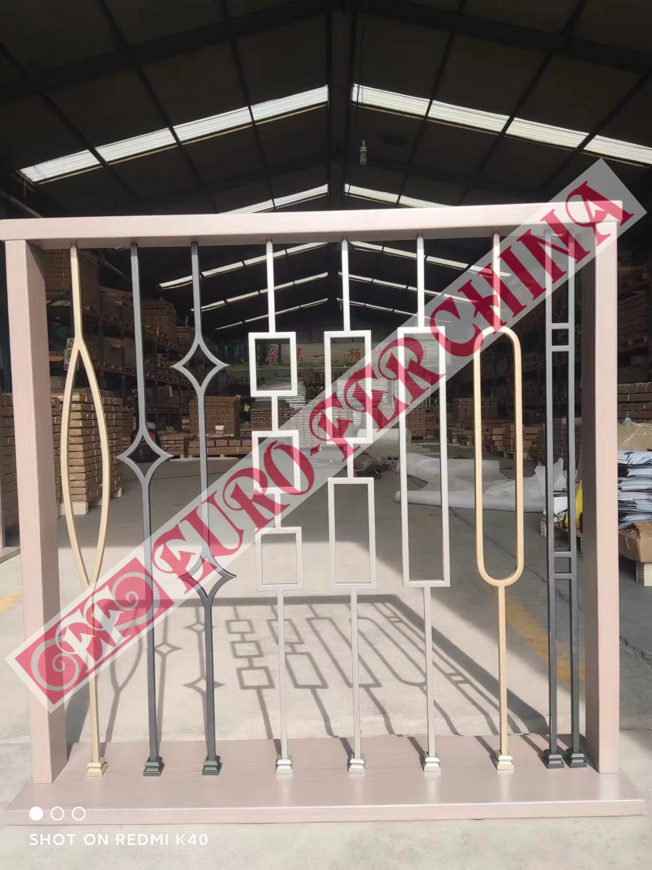 Iron stair balusters stair bars
