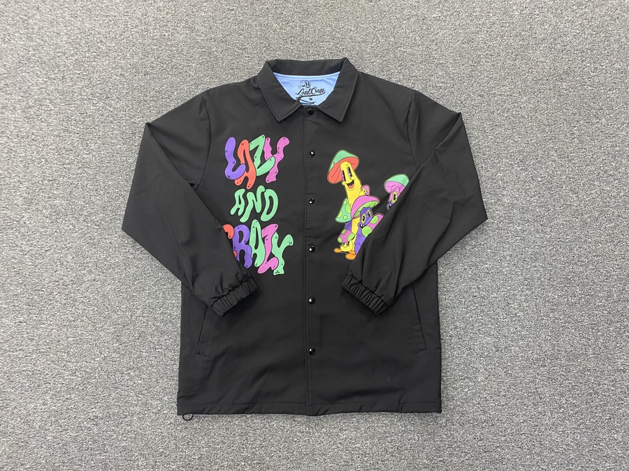 Jacket,fashion jacket, full buttom bouble side print jacket