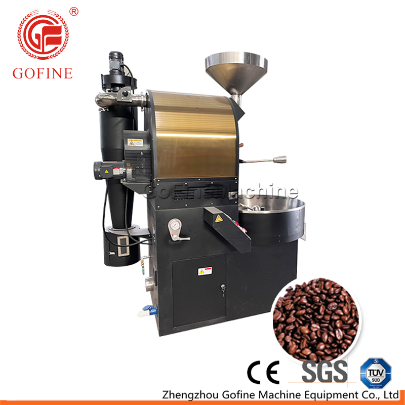 Gofine fully automatic coffee roasting machine coffee roaster for sale