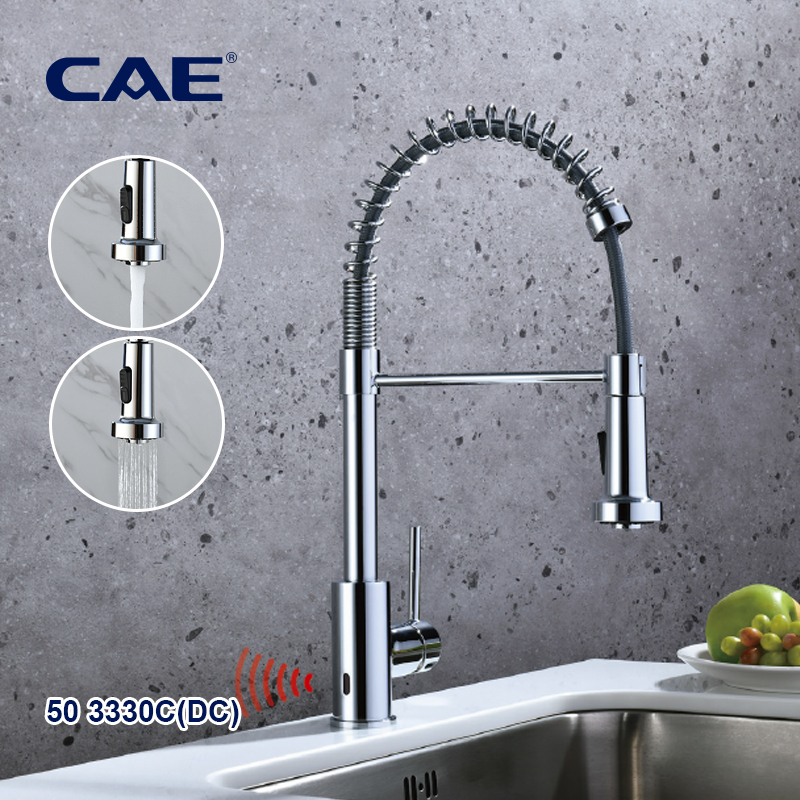 CAE Single-lever pull-down (sensor) kitchen faucet 50 3330C(DC)