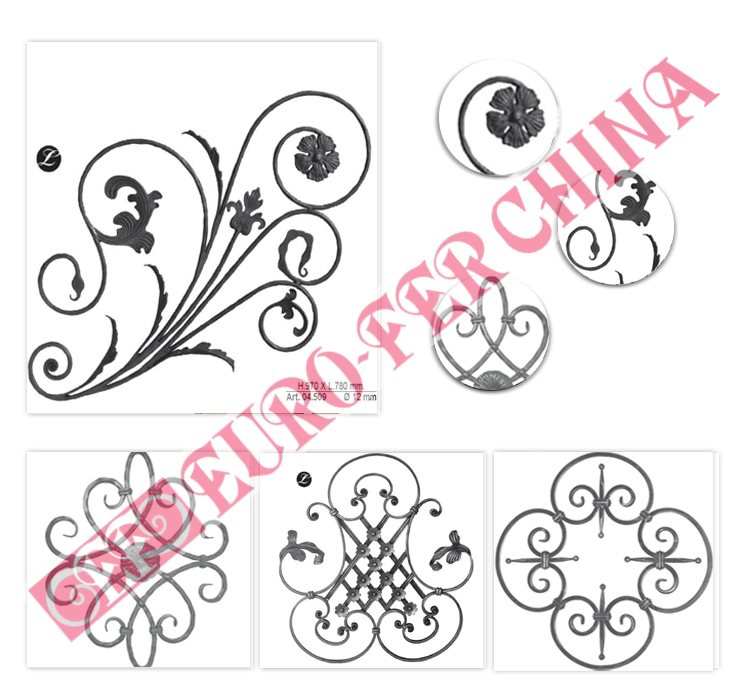 wrought iron components