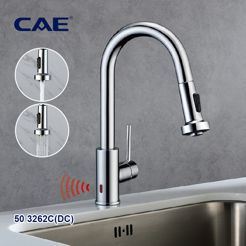 CAE Single-lever pull-out (sensor) kitchen faucet 50 3262C(DC)