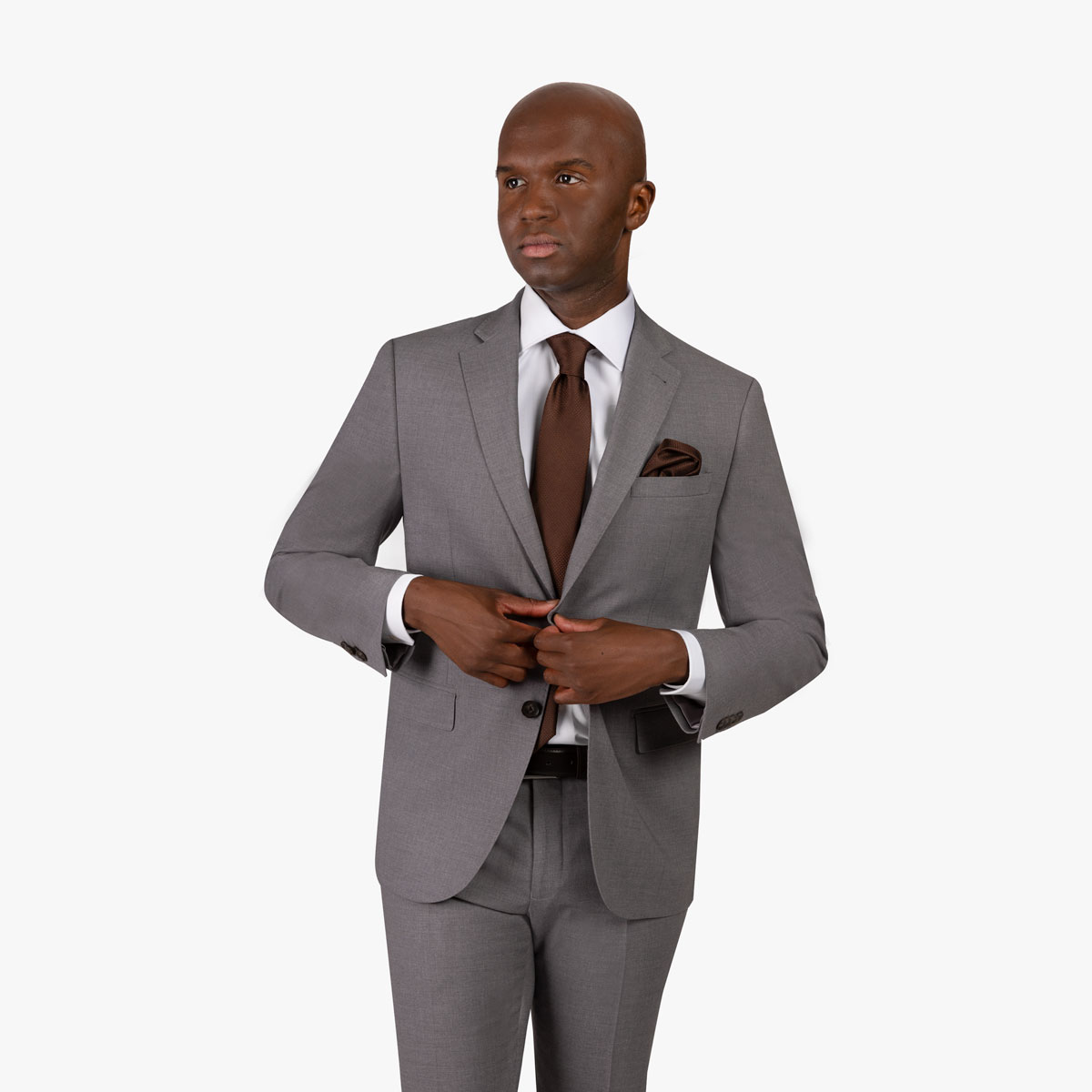 Linus Polyester Vicose Tr T/R Mens Suit Vest Three Pcs
