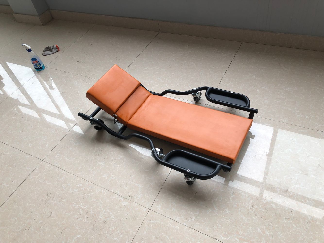 Heavy Duty 42" Creeper Seat with 2 Trays