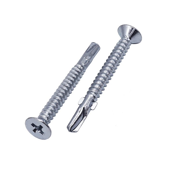 Countersunk Head Self Drilling Screw With Wings