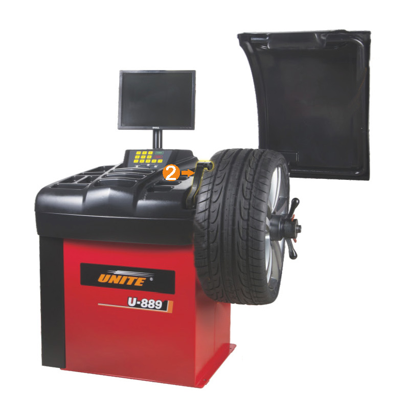 U-889 tire balancer wheel balancing machine 3d computerized wheel balancing machine