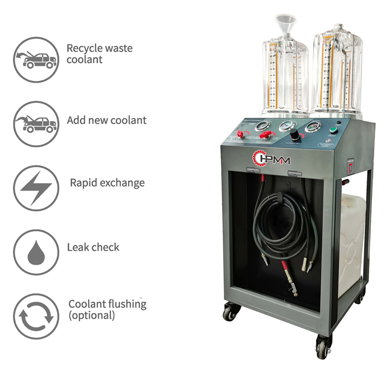 coolant replacement machine GD-515 engine coolant exchanger machines car coolant exchanger