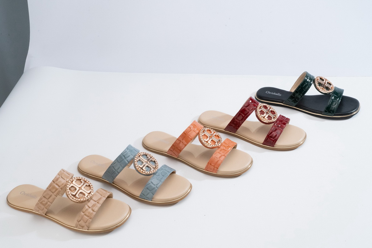 Popular women's shoes, PU fabric, characteristic craft heel