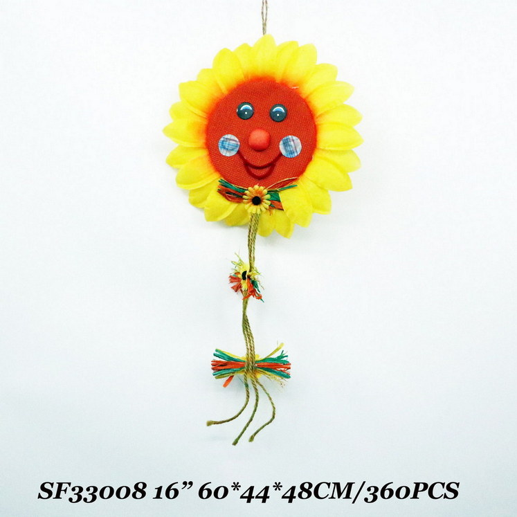 16 Inch Garden Decoration Ideas Handmade Sunflower Scarecrow Holiday Decor