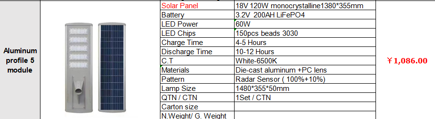 Solar Street Light