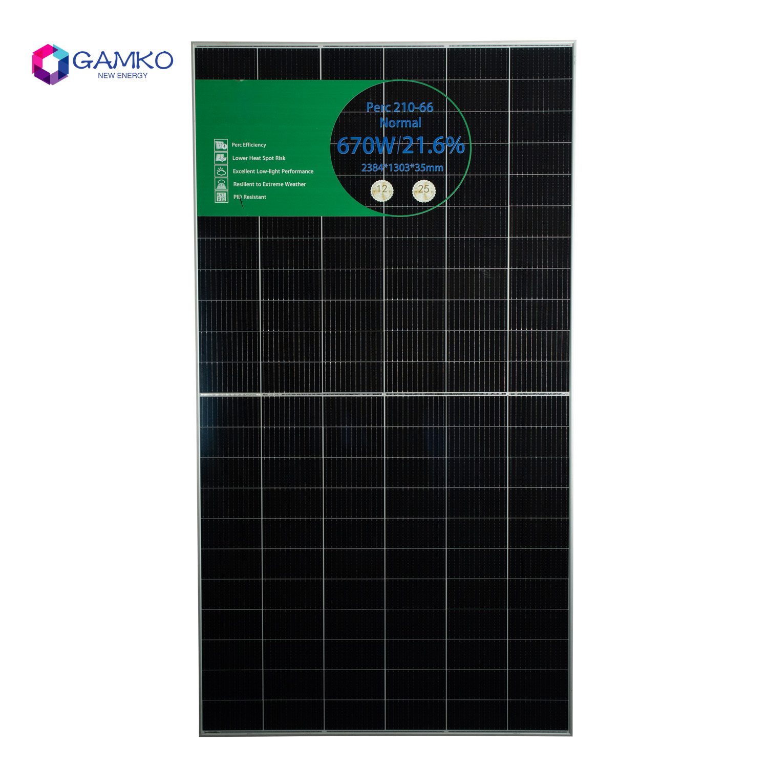 670w solar panel
