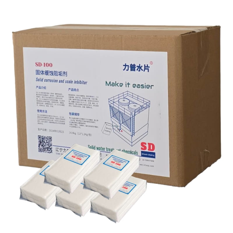 Solid corrosion and scale inhibitor SD-100