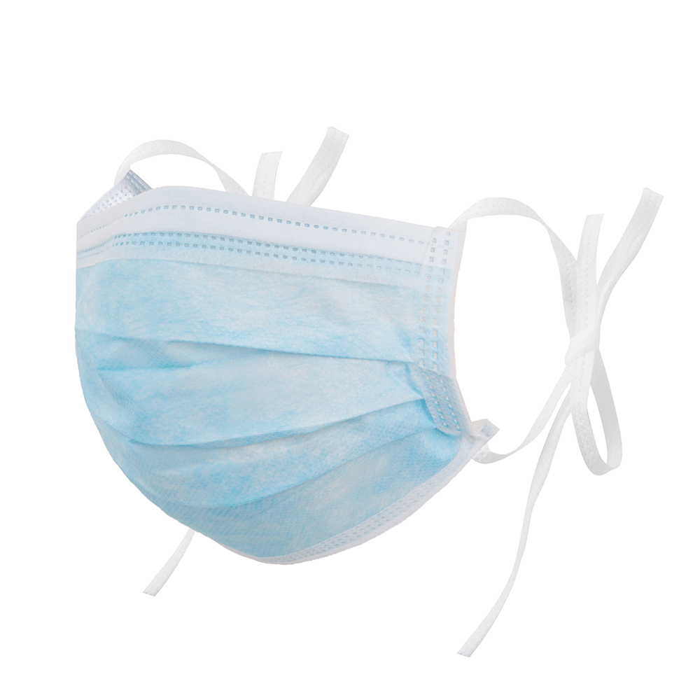 FDA CE ISO 13485 Disposable Medical Face Mask 3ply Medical Mask Tie On