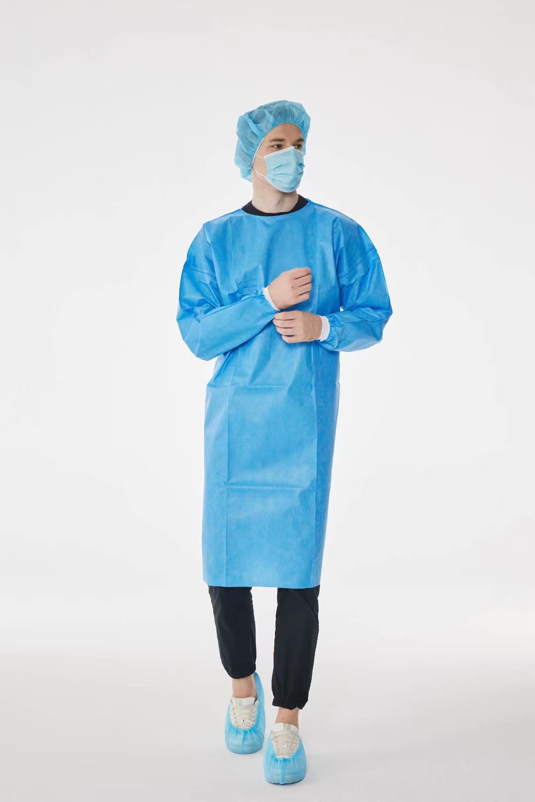 Haixin Health New Arrival Full-automatic Isolation Gown & Surgical Gown Sugical