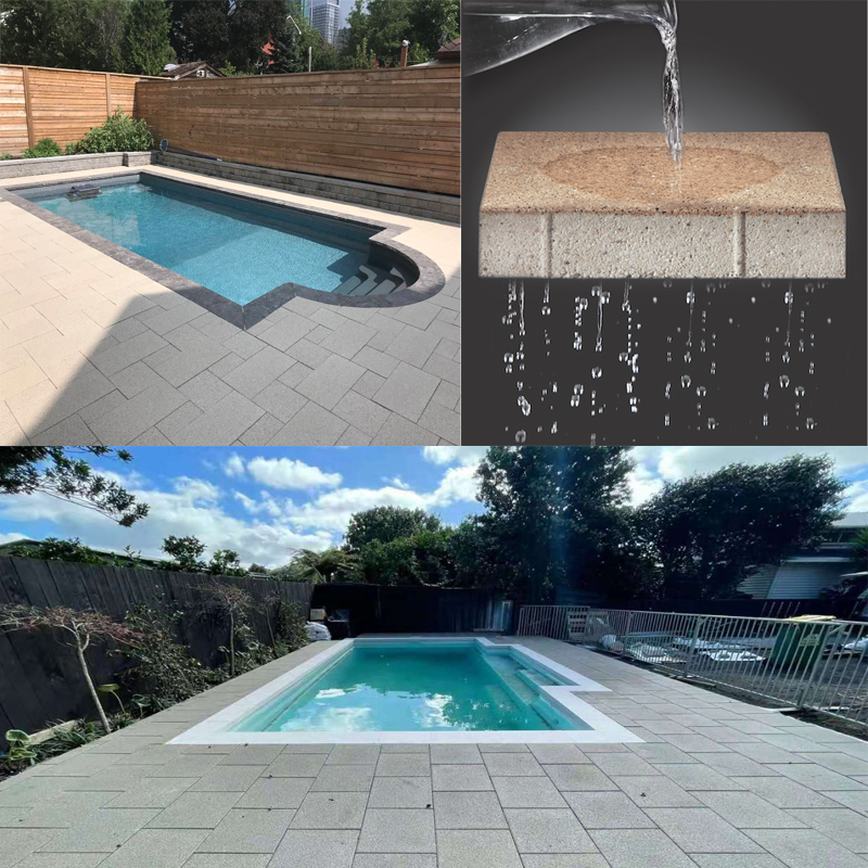 All ceramic paver for swimming pool