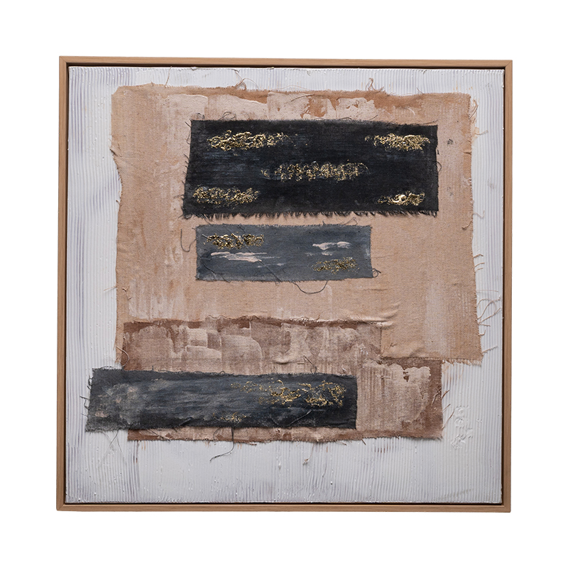 3D Creative Fabric Texture Wall Art