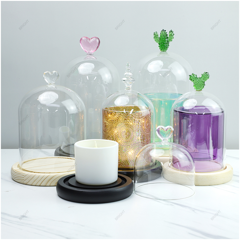 Glass bell jar