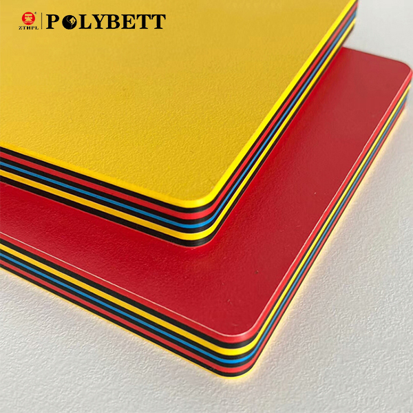Polybett Colorful core Phenolic Laminate board hpl sheet high pressure laminate panel