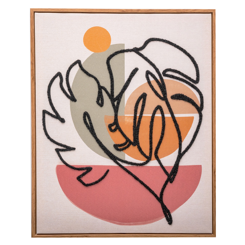 3D Creative Tufted Wall Art