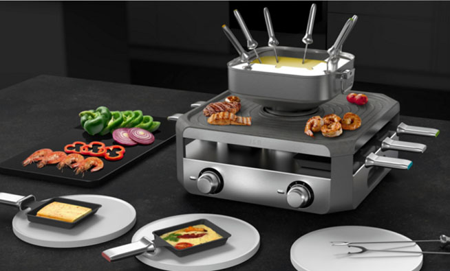 Grill & Fondue 2 in 1