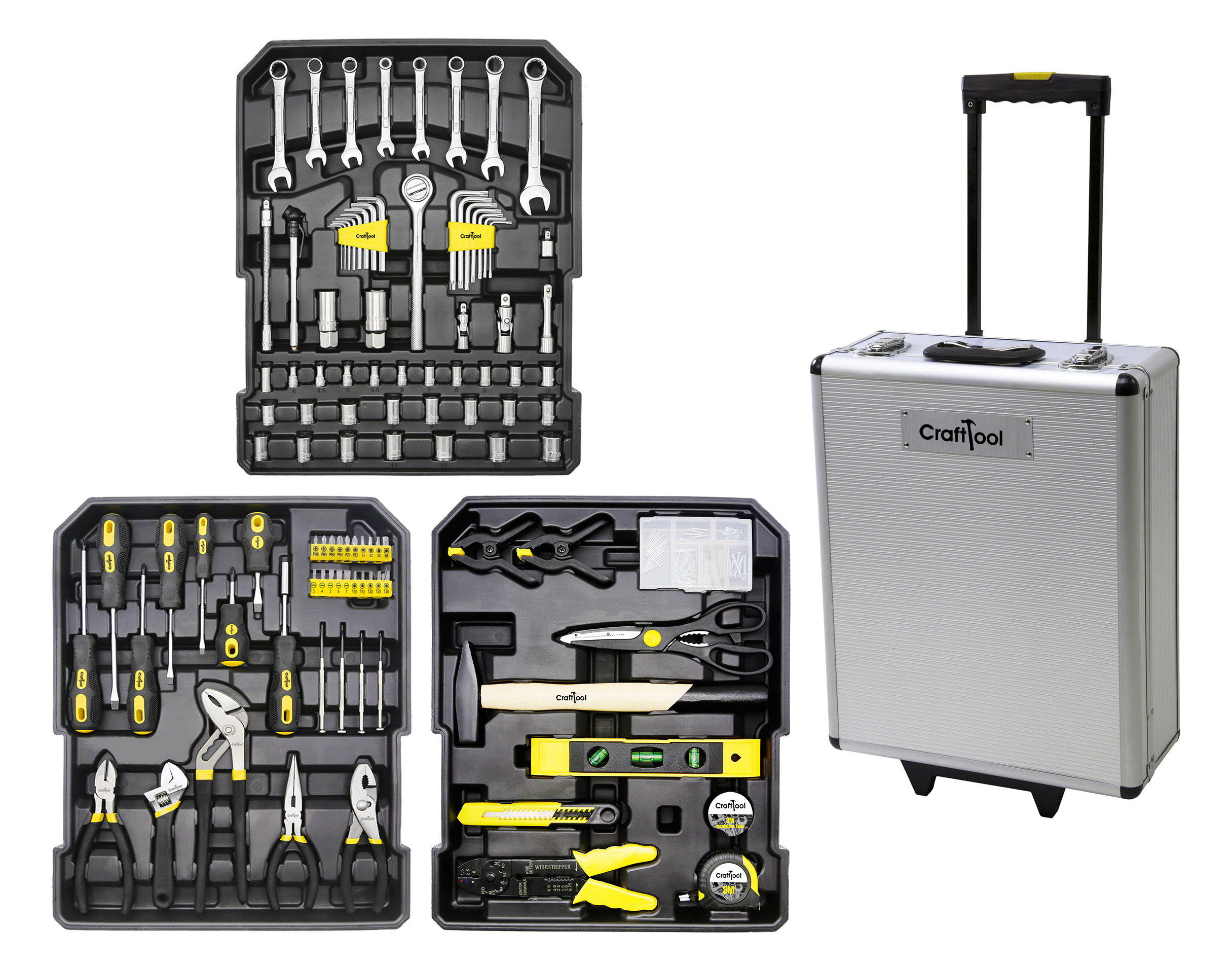 186pcs tool kit in Alu.case（Good）