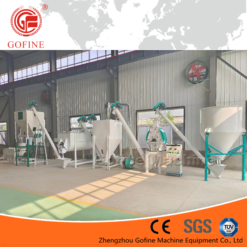 Gofine chicken feed making machine for high absorption rate