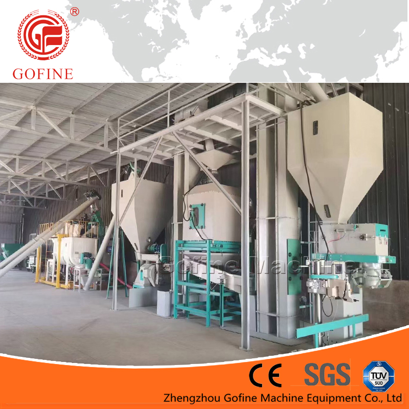 Gofine animal mash feed pellet plant for project