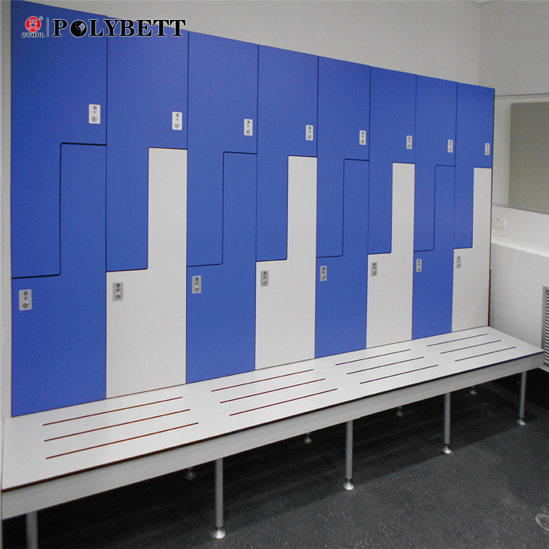 Health Swimming Pools Phenolic Laminate Board Toilet Partition Locker With High Quality