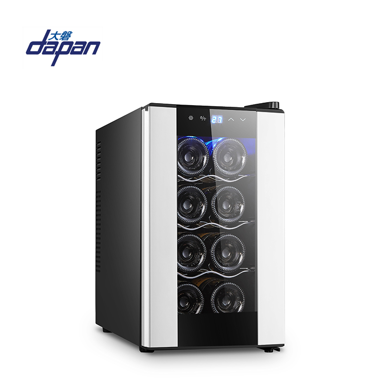 8 bottle thermoelectric red wine cooler