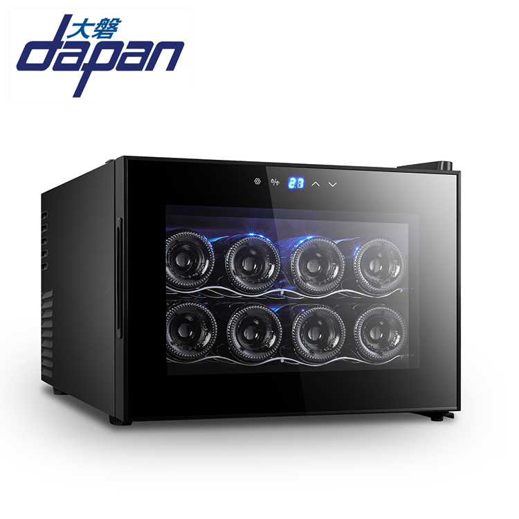 8 bottle thermoelectric red wine cooler