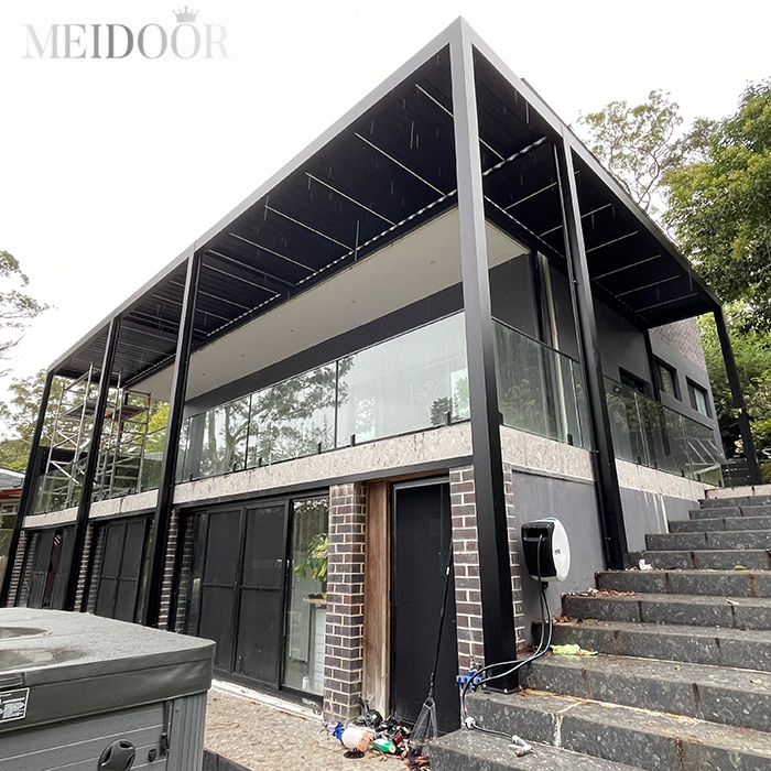 Gazebo outdoor waterproof gazebos outdoor pergola motorized louver aluminum bioclimatic pergolas