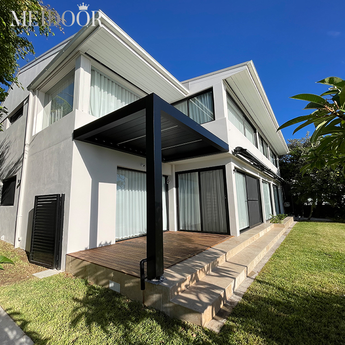 exterior patio bioclimatic canopy aluminium outdoor louvered lowes sunrooms veranda sunroom pergola