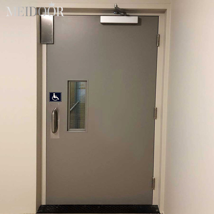 design soundproof fireproof rolling shutter stainless steel fireproof hotel door fireproof door