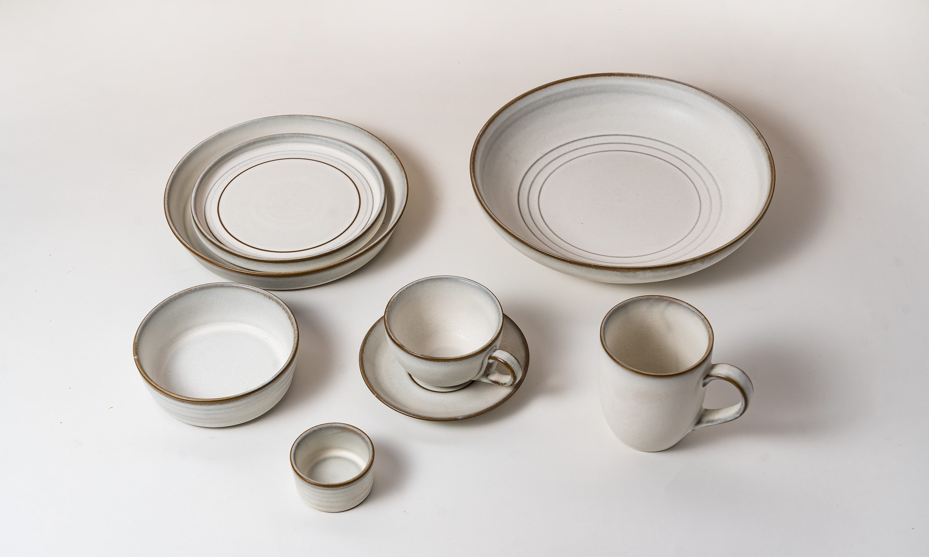 Ceramic Reactive Glaze Stoneware Tableware Set