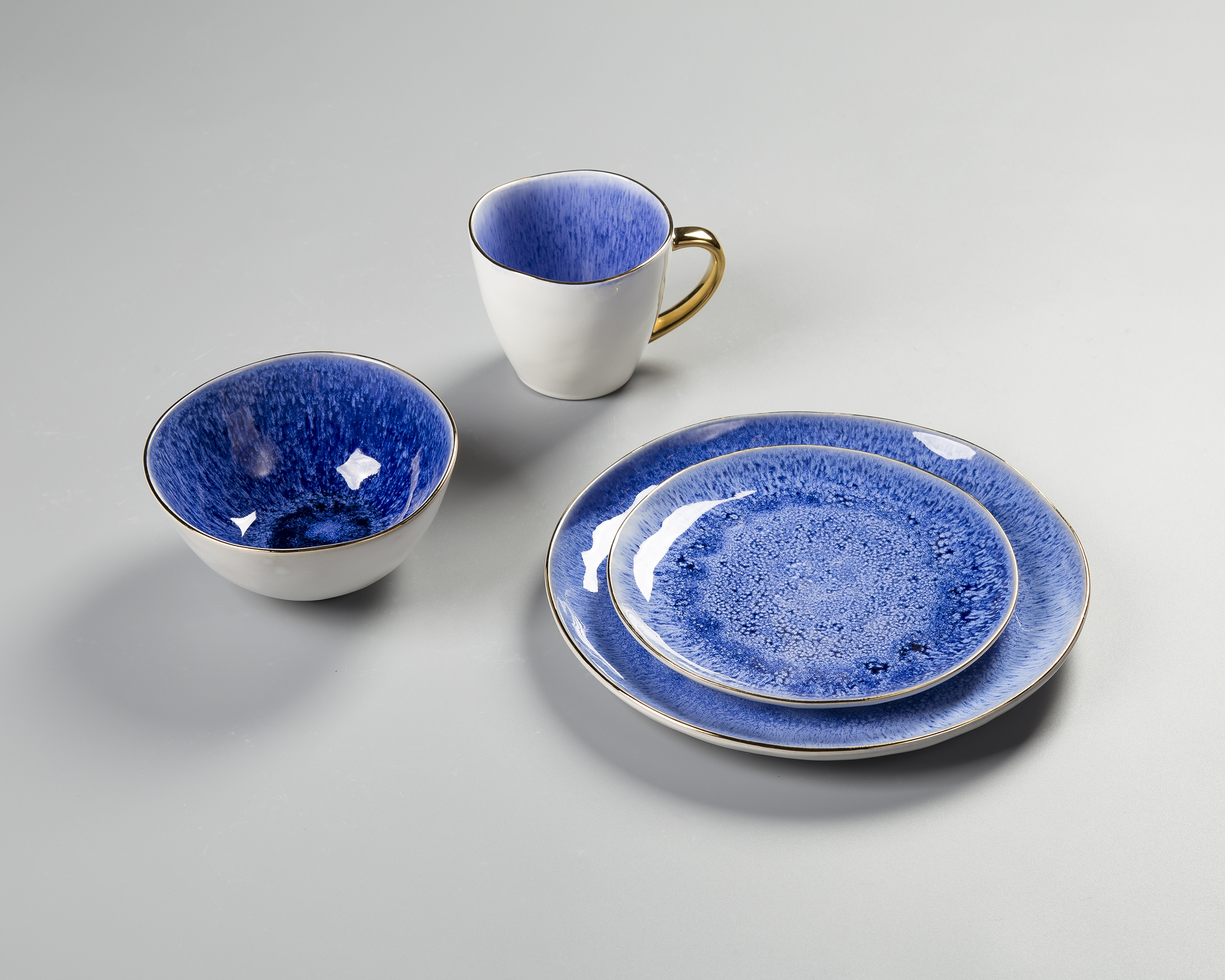 Ceramic Reactive Glaze Stoneware Tableware Set