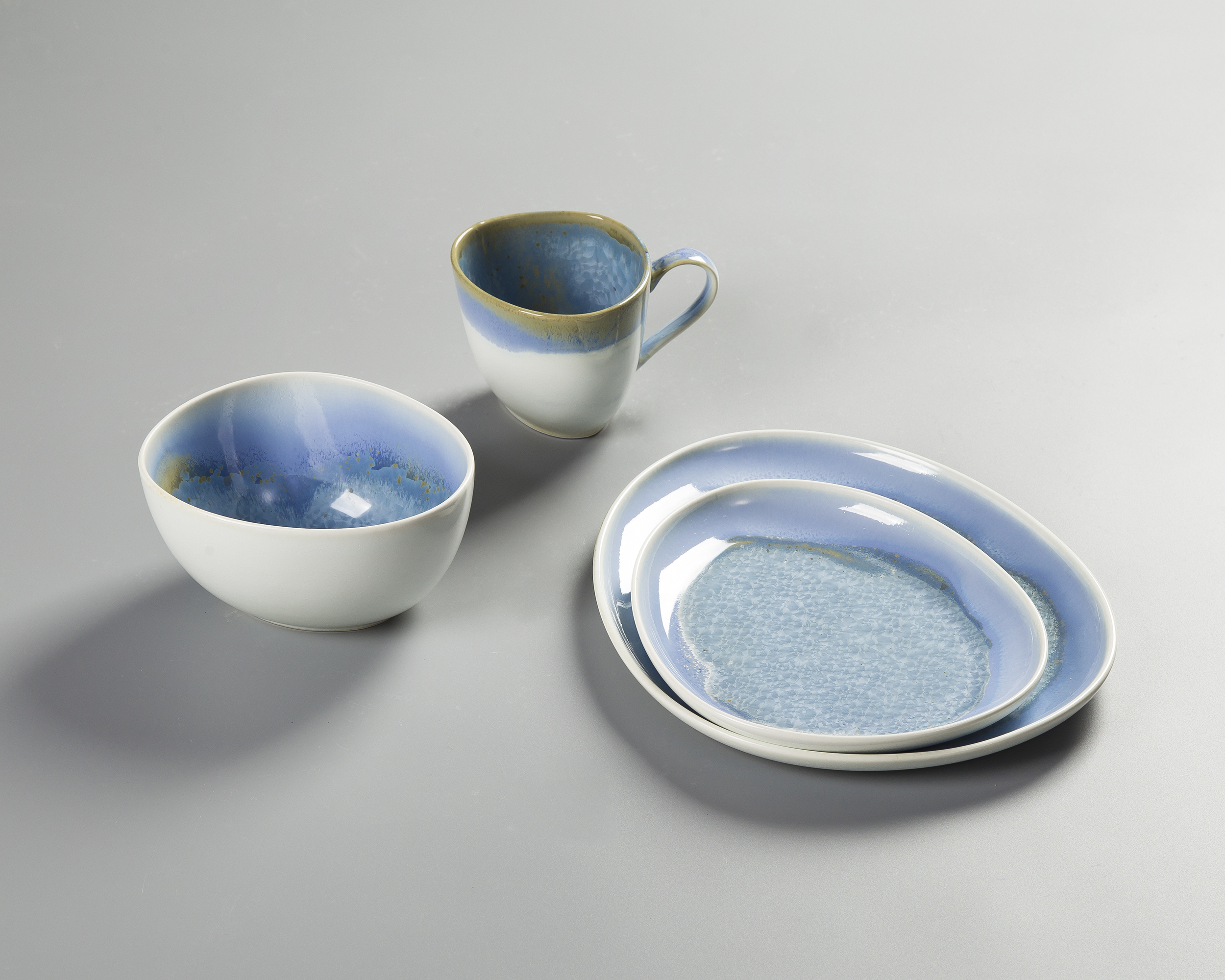 Ceramic Reactive Glaze Stoneware Tableware Set