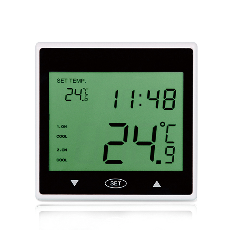 Large LCD Touch Screen Thermostat