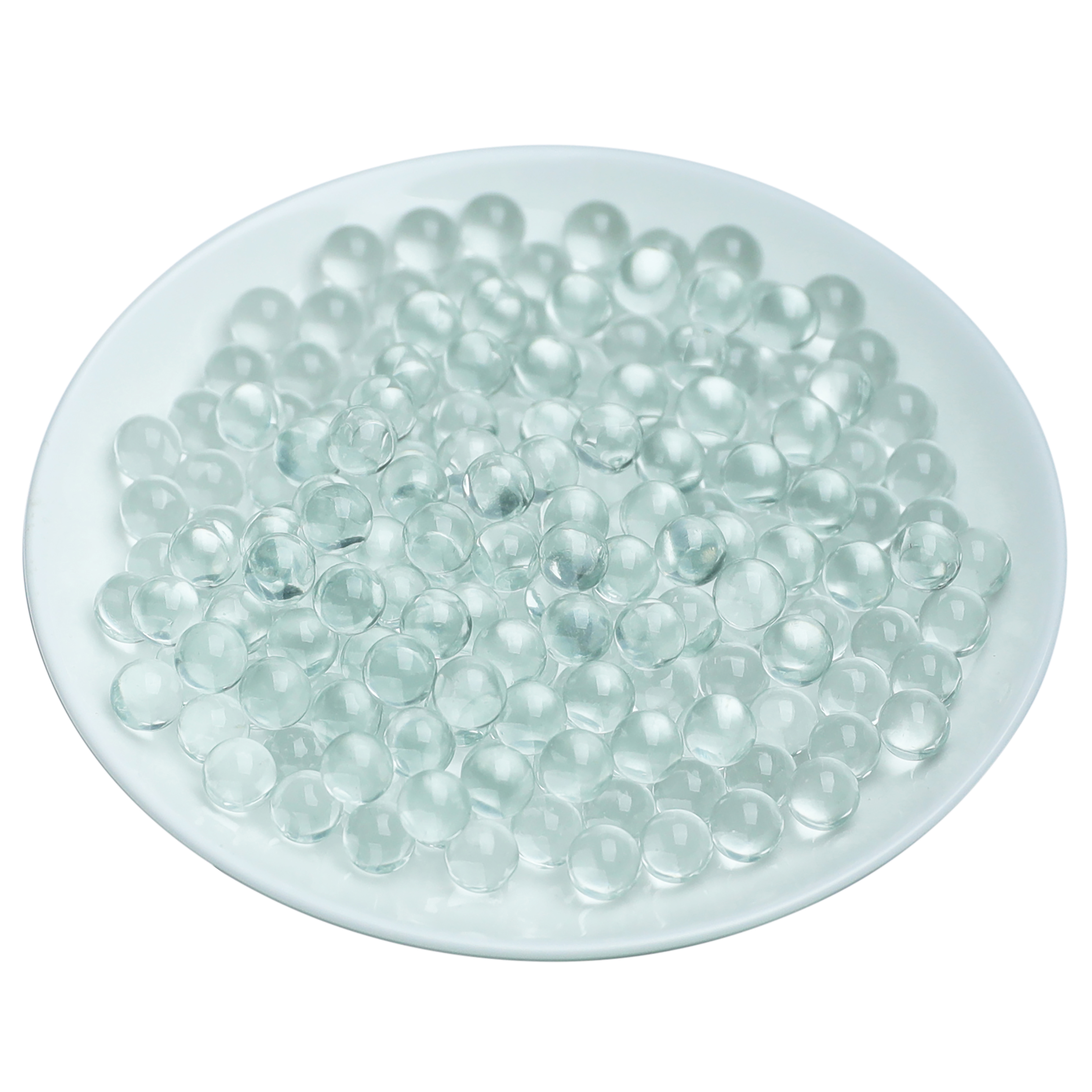 Mass production and sales of various sizes of industrial glass marble