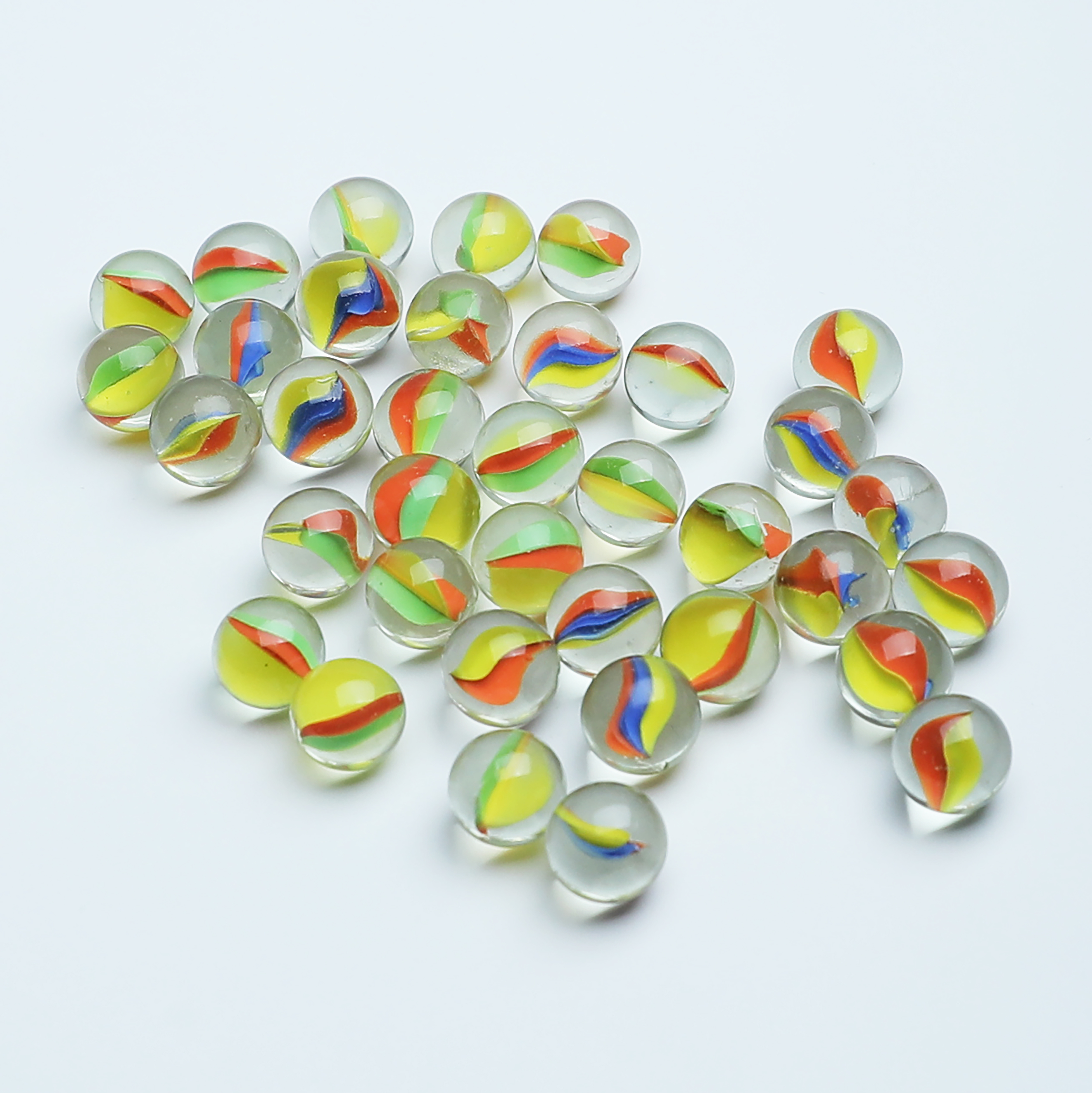 Traditional cheap China cat eye glass marble