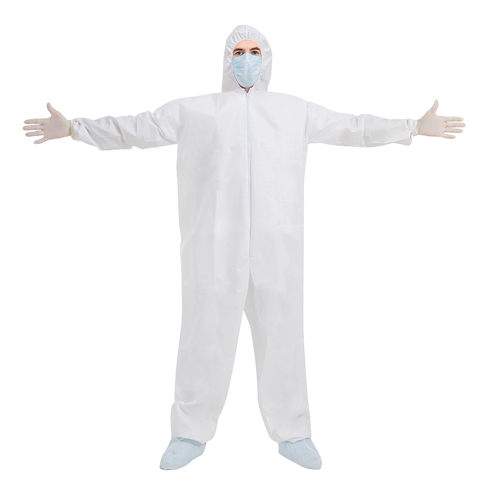 Haixin Health Disposable Microporous Coverall Type 5/6 SMS Coverall