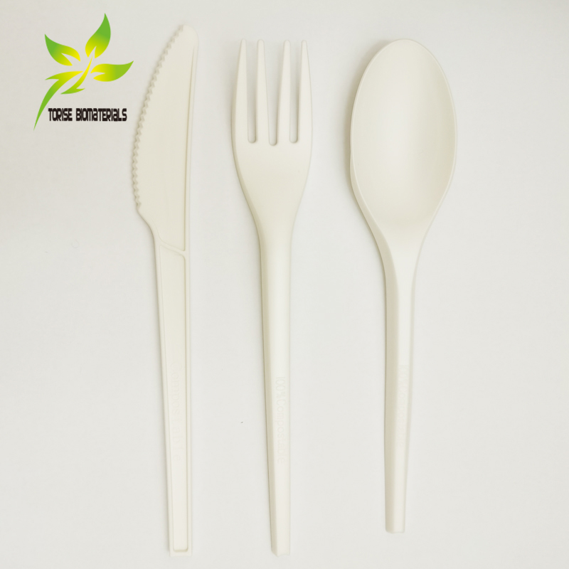 Biodegradable tableware, disposable tableware, green eco-friendly tableware set