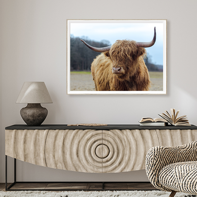 2023 Hot Sell Popular Design Printing Landscape painting HD wall art on canvas framed for livingroom