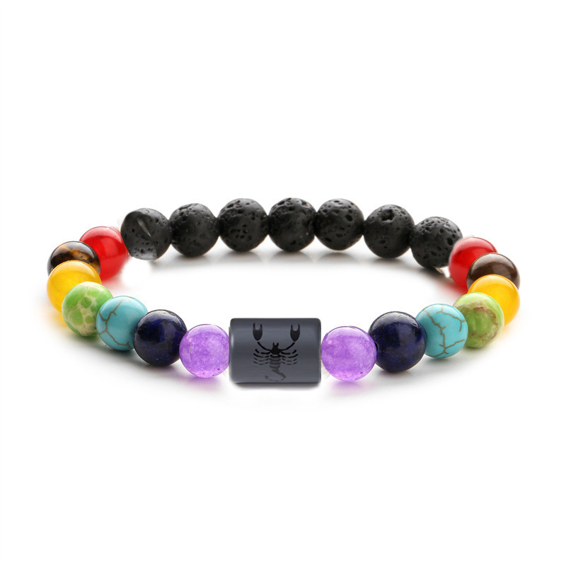 Twelve Zodiac Chakra bracelet