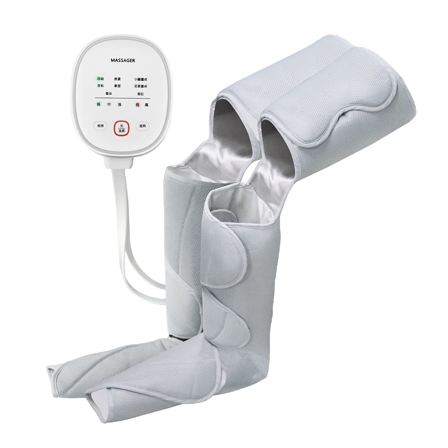 Vibration Air Compression Massage Boots Foot Feet Leg Massager