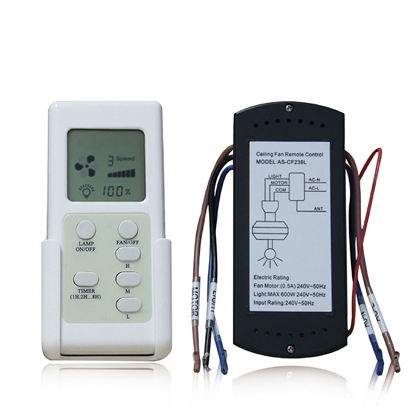 LCD Display ceiling fan remote control
