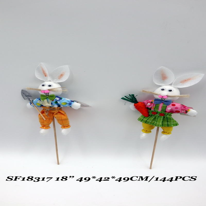 18 Inch Easter Decoration Bunny Pick