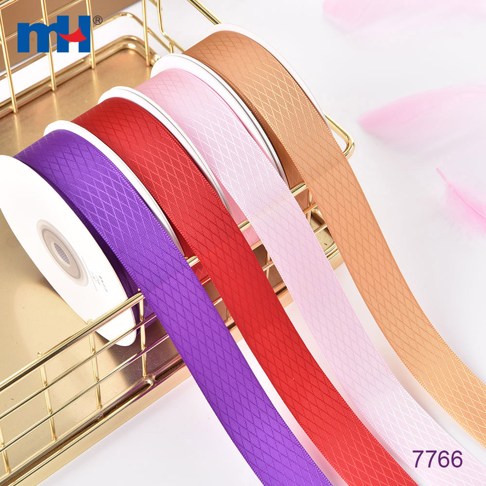 Rhombus Satin Ribbon