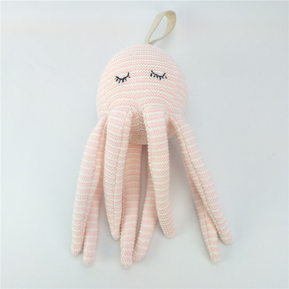 2024 Hot OEM ODM Customised Pink Sleeping Octopus Toys