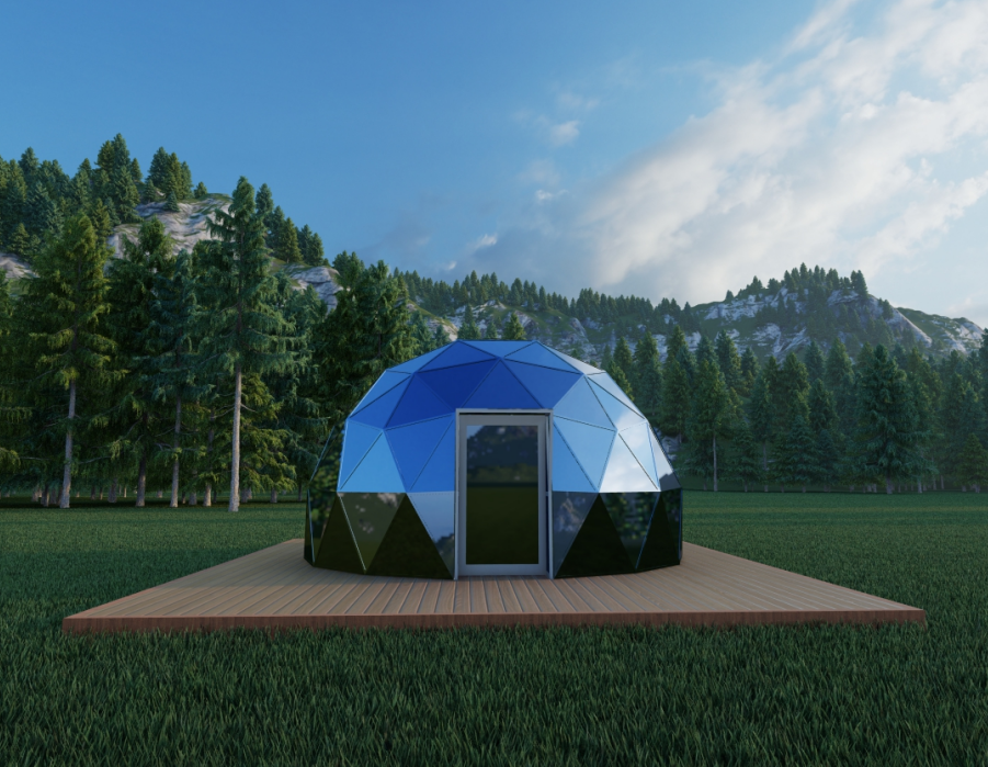 Geodesic Glass Igloo