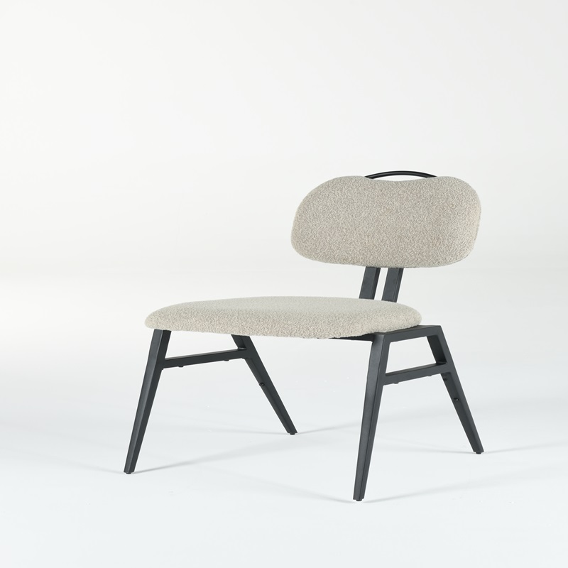 Ares linen dining chair